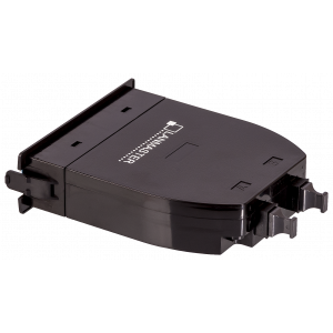 MPO кассета OS2, 24xLC, тип B, низкие потери, черная